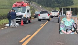 Identificada mulher que morreu atropelada na BR-471