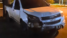  Homem é preso após ameaçar mulher, fugir da PM e colidir durante perseguição