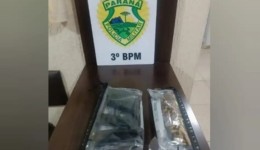 Homem é preso com pistola 9mm após efetuar disparos para o alto