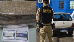 Dois homens são presos com mais de 1,5 kg de maconha