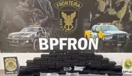 Abordagem na BR-277 termina com apreensão de mais de 112 quilos de maconha