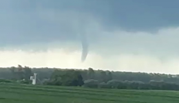 Simepar registra quatro casos de nuvem funil em menos de dez dias no Paraná