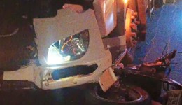 Motociclista morre após colisão frontal na BR-163