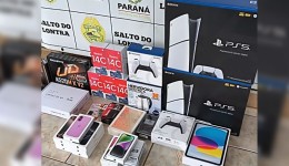 Veículo carregado com produtos contrabandeados é apreendido