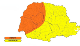 Simepar alerta para novos temporais nos próximos dias; Defesa Civil orienta cuidados