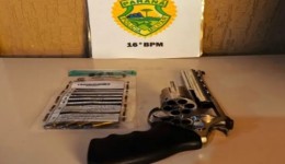 Três homens são presos após disparos de arma de fogo em Reserva do Iguaçu