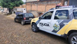 Polícia Militar recupera veículo furtado durante patrulhamento