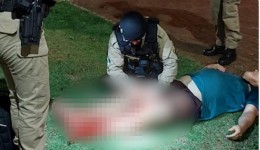 Imagens da PM revelam gravidade de ataque de cães que feriram casal 