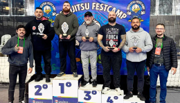 Equipe de Beltrão conquista 25 medalhas de ouro no Festcamp de Jiu-Jitsu Kids
