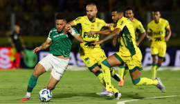 Em noite histórica, Mirassol vence o Palmeiras e fica perto da Libertadores
