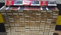 BPRv apreende cerca de 170 pacotes de cigarros com passageira de aplicativo