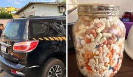 PF faz operação contra tráfico internacional de medicamentos e drogas no Oeste de SC