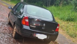 Polícia Militar recupera veículo furtado em Francisco Beltrão