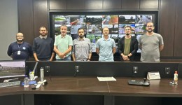 Comitiva visita Guarapuava para conhecer modelo de iluminação que será implantado no município