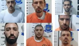 Sete detentos seguem foragidos após fuga da Cadeia Pública