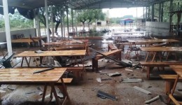 Temporal deixa estragos no município de Verê