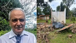 Parede de banheiro desativado desaba e mata homem de 64 anos