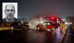Homem morre em colisão frontal na PR-281