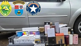 Carro carregado com mercadorias do Paraguai é apreendido durante operação