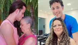 Filho deixa cabelo crescer por quatro anos para doar à mãe que está em tratamento contra um câncer, no PR
