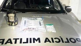 Homem é preso após ameaçar esposa e efetuar disparos em residência