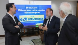 Ratinho Junior anuncia contratação de 620 policiais para reforçar o quadro da Polícia Civil