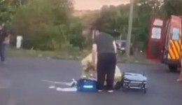 Criança morre após ser atropelada por caminhão