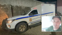 Homem morto em Palma Sola é identificado; vítima era bombeiro civil e pai de três filhos