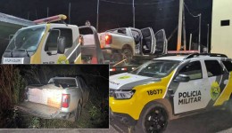 Carga de cigarros contrabandeados é apreendida após perseguição entre Paraná e Santa Catarina