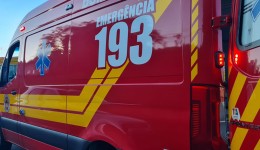 Homem fica ferido após queda de aproximadamente seis metros