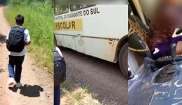 Após decisão, criança do Paraná transferida depois de impasse por transporte escolar terá que continuar em colégio 3 vezes mais longe de casa