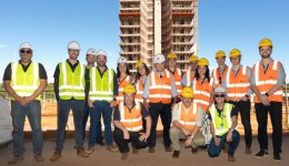 Itaipu acompanha avanço das obras do campus da Unila em Foz do Iguaçu
