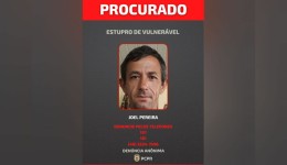 PCPR divulga foto de condenado por estupro de vulnerável e busca informações sobre paradeiro
