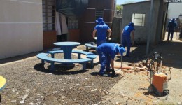 Paraná coloca presos para reconstruir escolas e Apae de Rio Bonito do Iguaçu