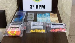 Adolescentes são apreendidos com ecstasy e cocaína após abordagem