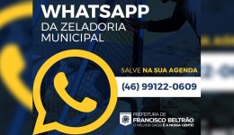 Prefeitura implanta o WhatsApp da zeladoria