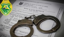 Homem é preso em cumprimento de mandado judicial