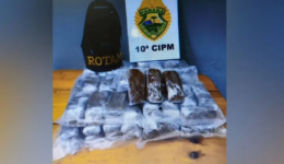 Homem é preso com mais de 10 quilos de haxixe na rodoviária