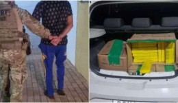 Homem é detido com 200 kg de maconha na BR-277