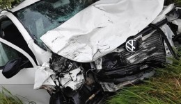 Acidente com Aquaplanagem deixa um ferido na saída de São Jorge do Oeste