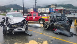 Grave acidente na BR-280 deixa motorista morto em Guaramirim