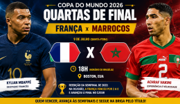 França e Marrocos abrem as quartas de final da Copa do Mundo de 2026 nesta quinta-feira