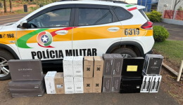 PMRv apreende 142 garrafas de vinho durante abordagem
