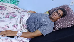 Morador de Barracão precisa de ajuda após acidente de trabalho