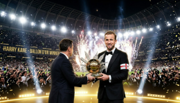 Harry Kane conquista a Bola de Ouro 2026 após temporada histórica pelo Bayern