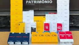 Canil do BPRV apreende 55 aparelhos eletrônicos em ônibus na PRC-158