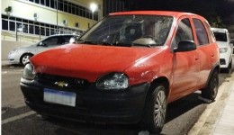 Veículo furtado é recuperado pela Polícia Militar