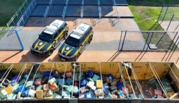 PRF realiza maior apreensão de maconha de 2026 no Brasil