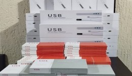 ROTAM apreende carga de materiais odontológicos contrabandeados