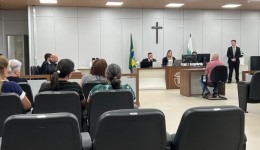 Réu é condenado a 11 anos e 9 meses de prisão no primeiro júri do novo fórum